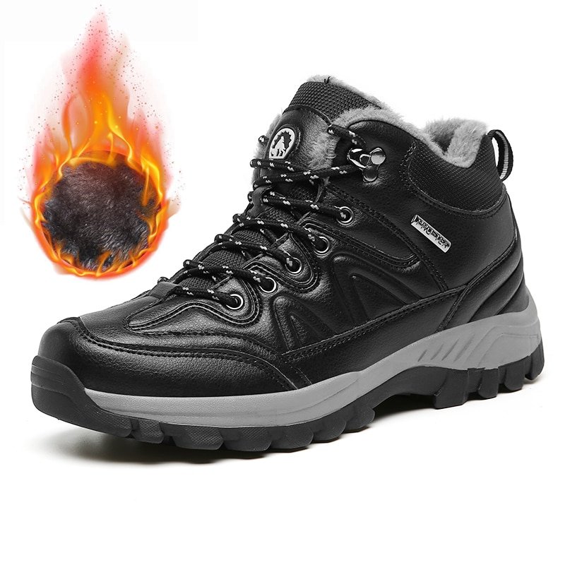 Arkget Shoes | Men's Winter Snow Waterproof Sneakers Warm Outdoor Hiking Boots Work Shoes