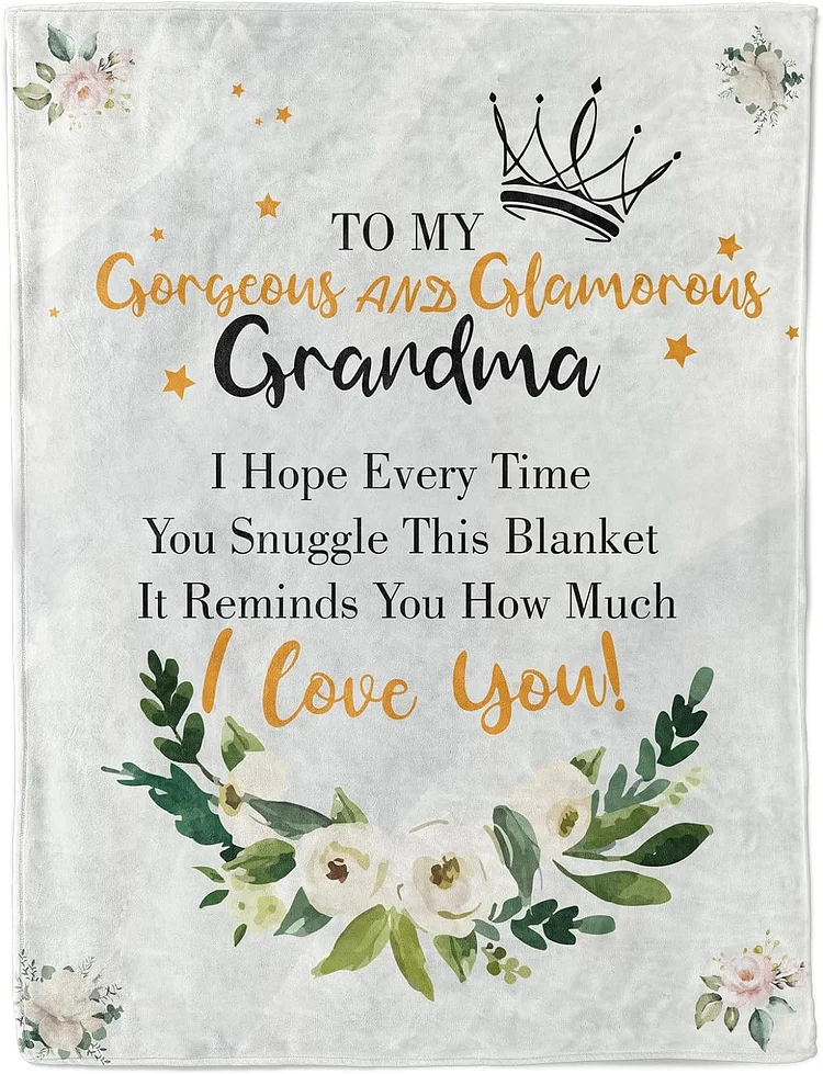BLUMUZE Blanket - Gift for Mom, Birthday Gift for Mom, Gift to Mom for Birthday, Thanksgiving, Christmas, from Daughter or Son, Throw Blanket- 50 x 60 Inches (for Mom)[personalized name blankets][custom name blankets]