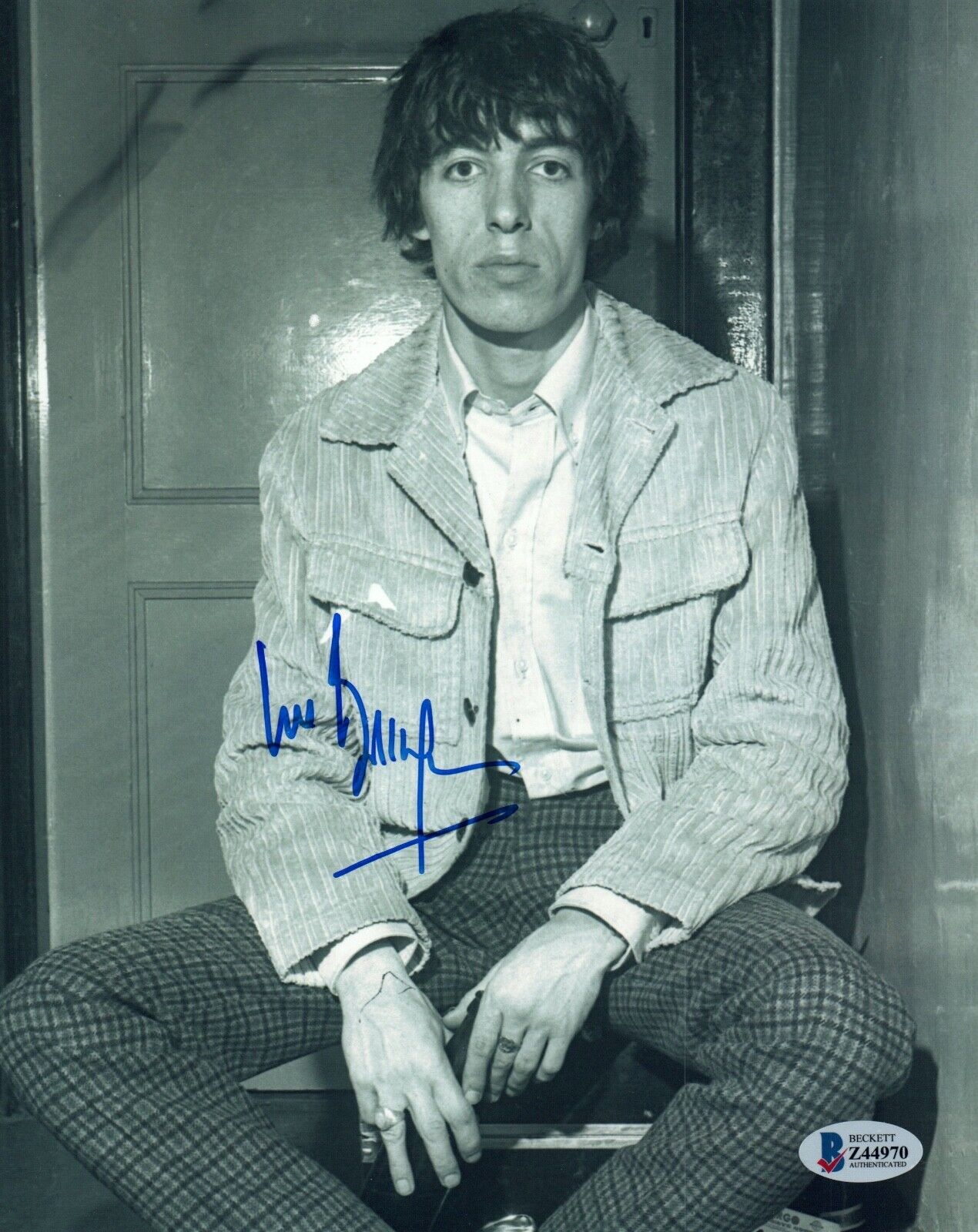 Bill Wyman Signed Autographed 8x10 Photo Poster painting The Rolling Stones Beckett BAS COA