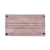 10 Pack | 3 Ply Dusty Rose Disposable Face Mask Non Woven Mask with Ear Loop