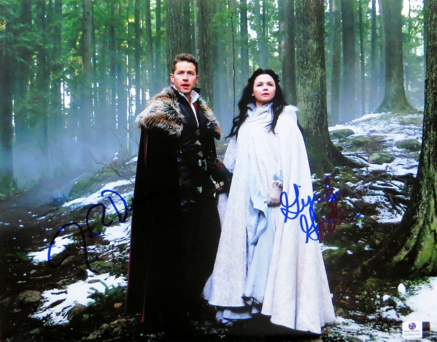 Ginnifer Goodwin/Josh Dallas Dual Signed 11X14 Photo Poster painting Once Upon a Time GV809743