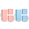 (US Only)6Pcs Diamond Art Tray Rhinestone Sorting Tray Diamond Painting Tray (Pink Blue)