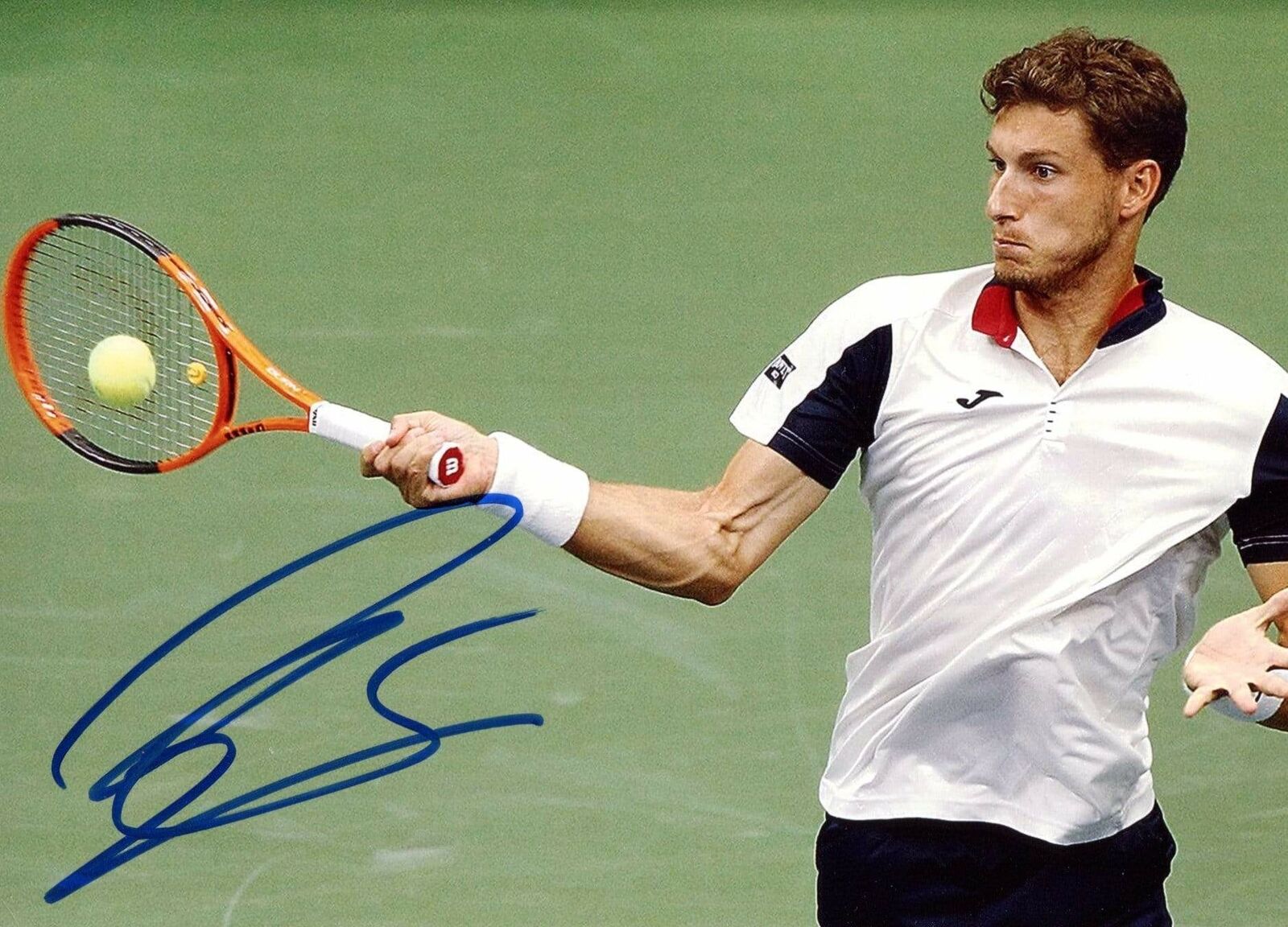 Pablo Carre?o Busta TENNIS PLAYER autograph, In-Person signed Photo Poster painting