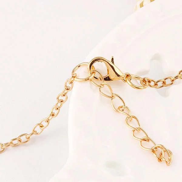 I Love You To The Moon And Back Alloy Fashion Necklace