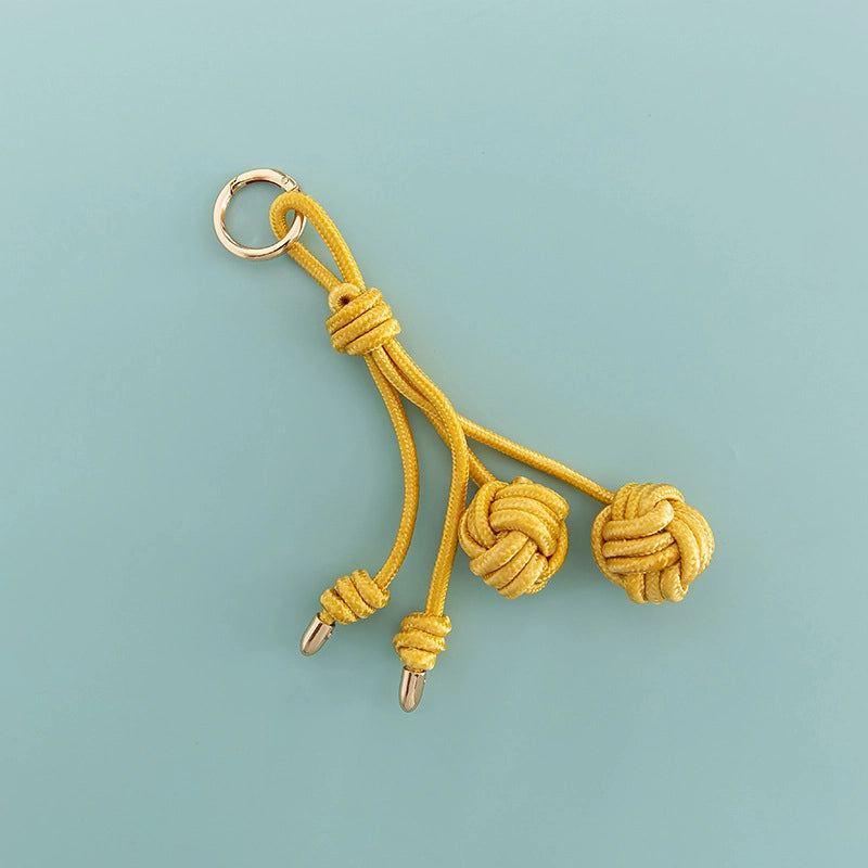 Nylon Solid Color Bag Charms