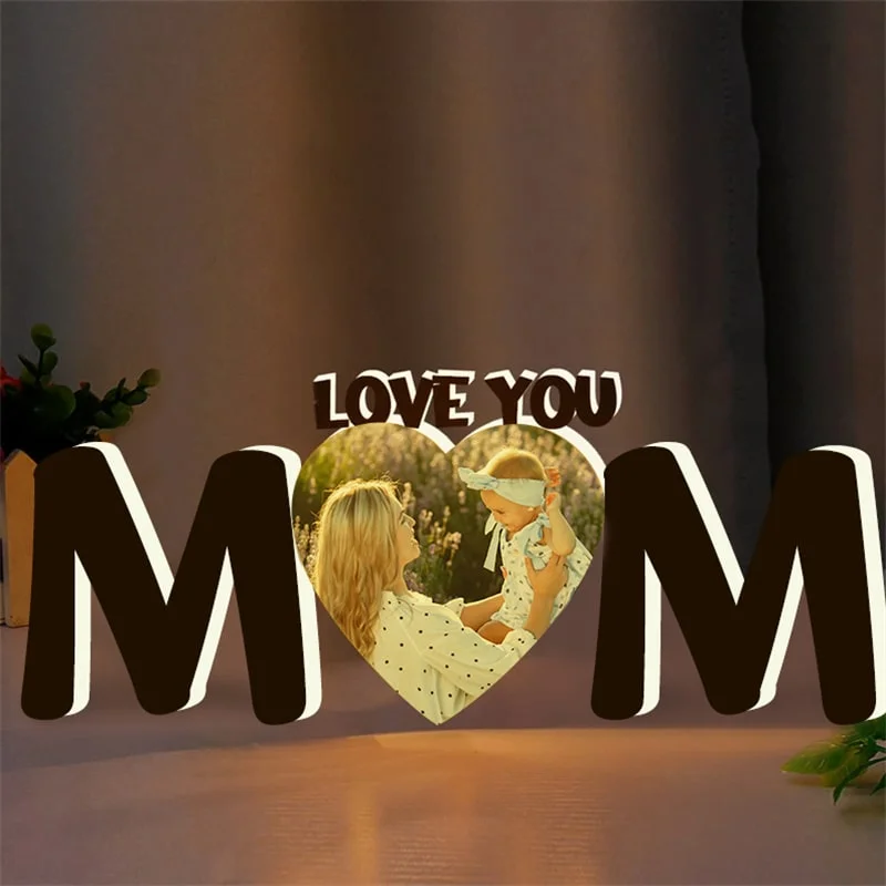 Personalized Love You Photo Light
