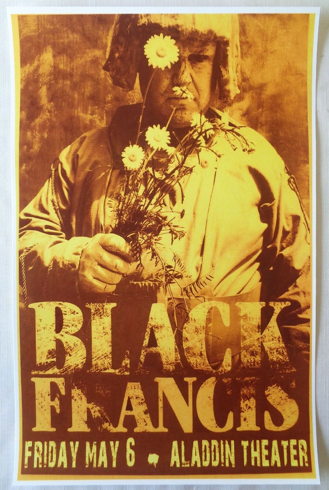 FRANK BLACK Francis PIXIES 2011 Gig POSTER Portland Oregon Concert