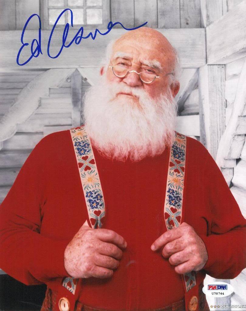 Ed Asner Signed Authentic Autographed 8x10 Photo Poster painting (PSA/DNA) #U78744