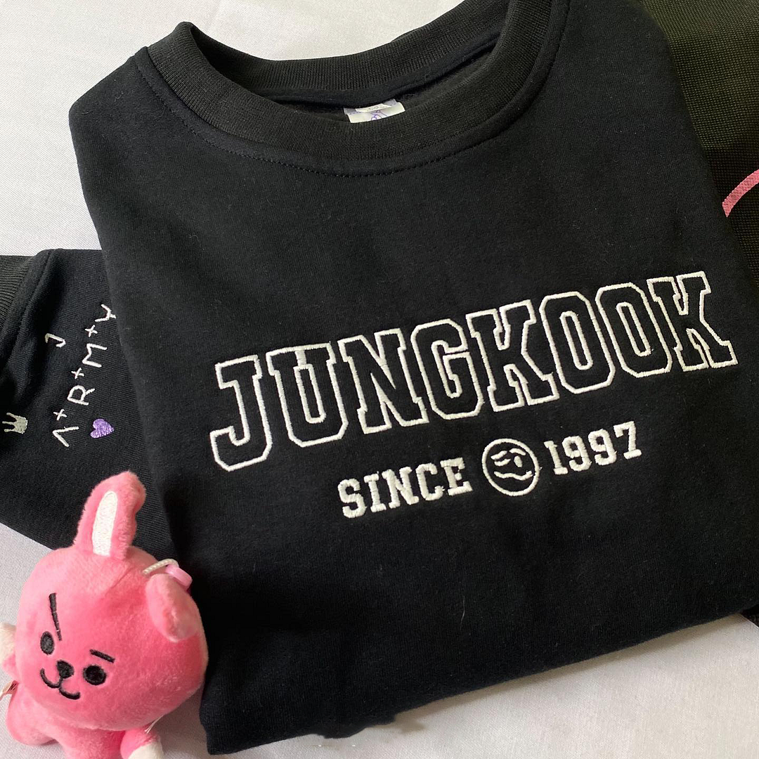 Jungkook 1997 Sweatshirt Hoodie T-shirt Hot stamping