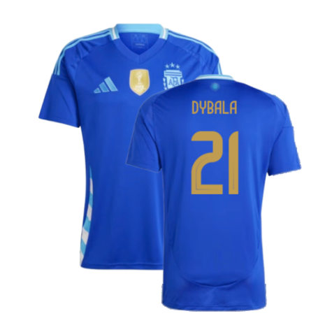 Argentinien Paulo Dybala 21 Away Trikot 2024-2025