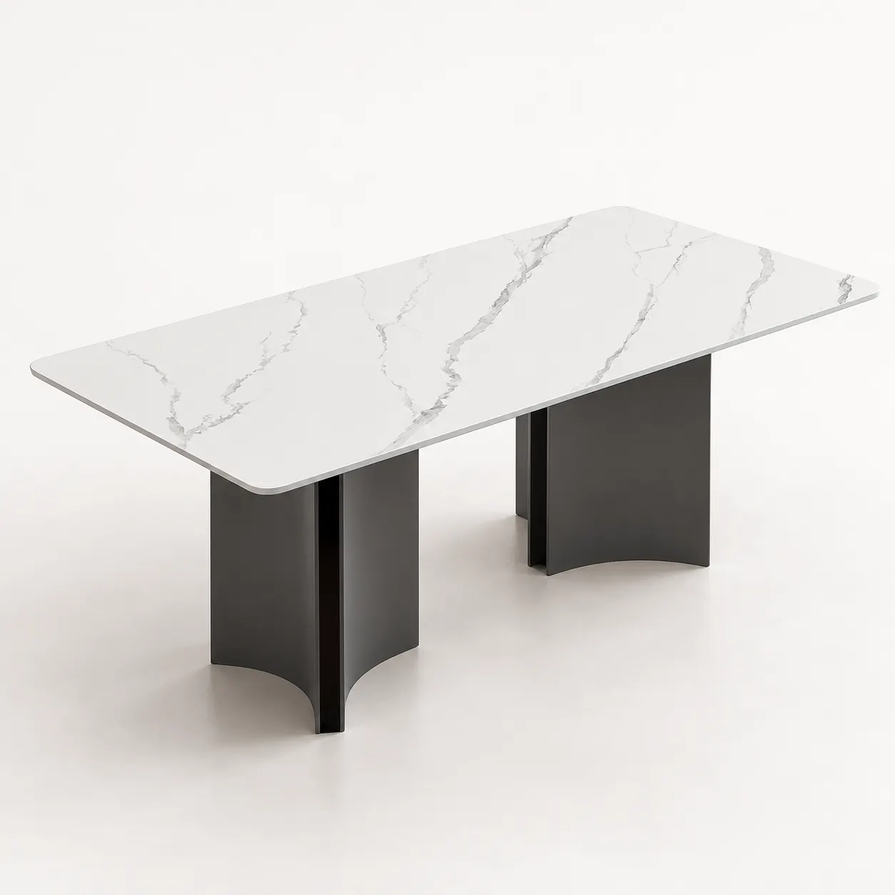Dining Table 255049 — white studio view