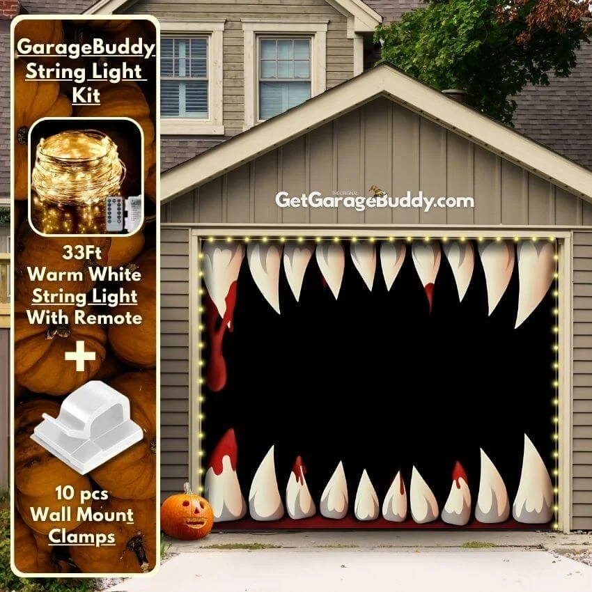 GarageBuddy Halloween Garage Door Covers