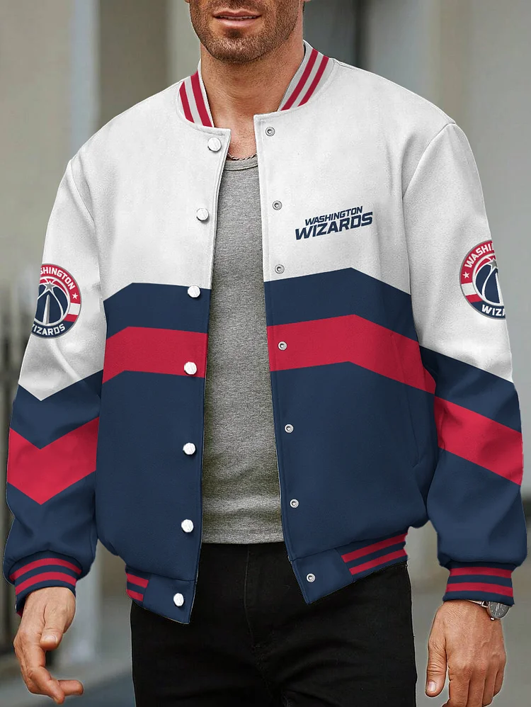 Washington Wizards  Limited Edition Full-Snap Casual Jacket