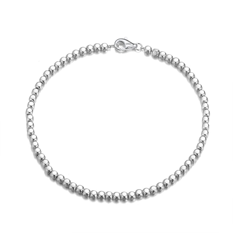925 Sterling Silver Bangles Ear Studs Chain & Link Bracelets TRENDY