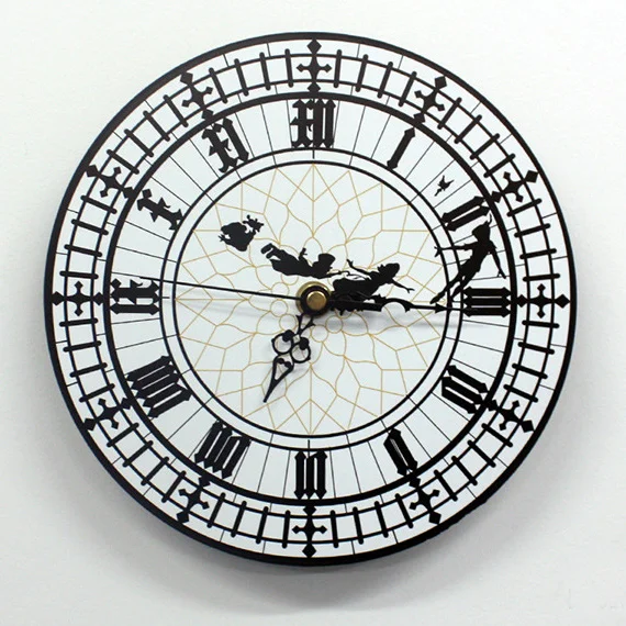 Peter Pan Big Ben Wall Clock