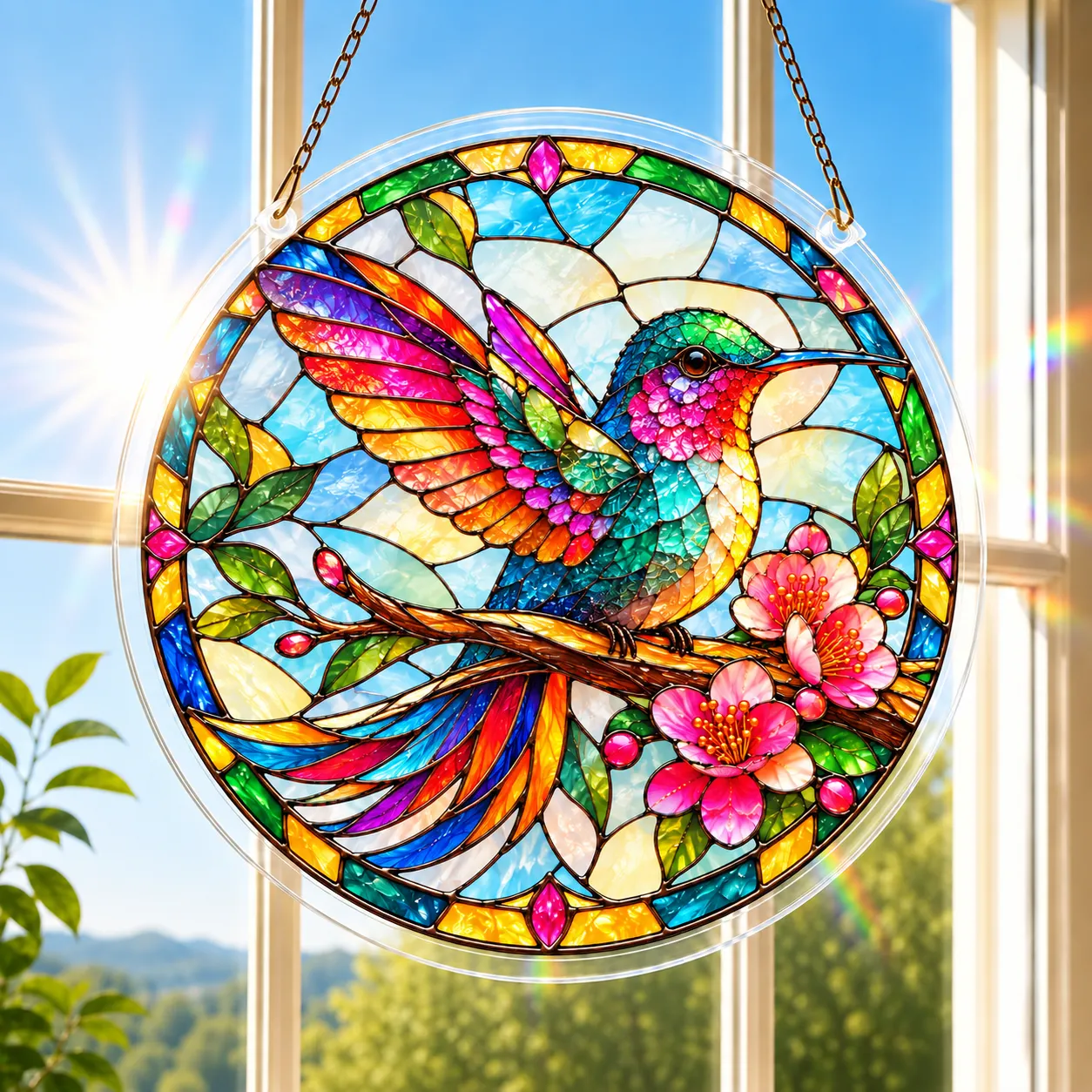 Watch it come alive in sunlight
