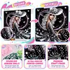 Special Shape Rhinestone Diamond Painting Kit(Silver Hat Butterfly Girl)