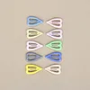 10PCS Colorful Stars Hearts Barrettes Hair Pins for Babies