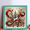 Christmas Tree Elk-11CT Stamped Cross Stitch 40*40cm/15.75*15.75in tapestrymarket