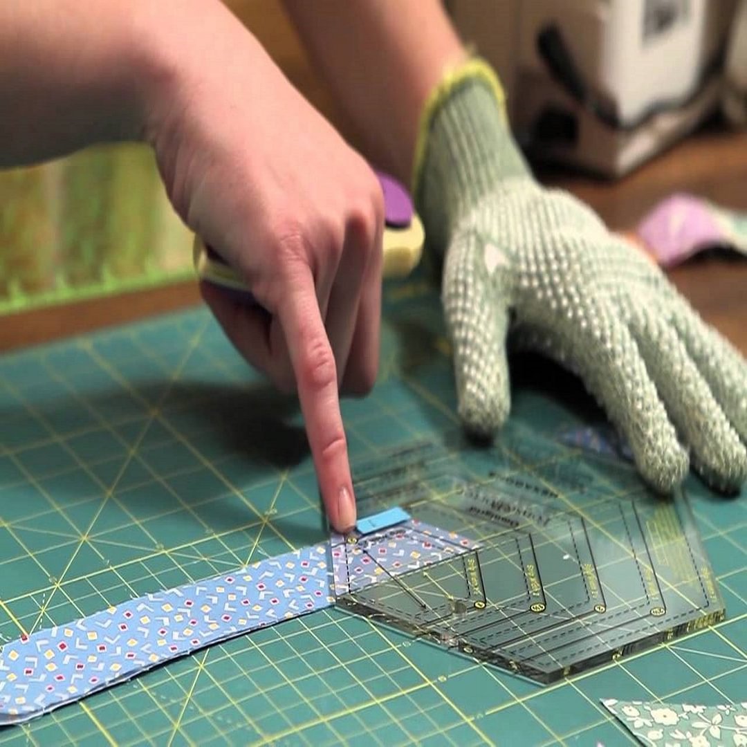 Hexagon Quilting Ruler