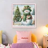 (Counted/Stamped)Christmas Snowman-11CT Cross Stitch 40*40cm