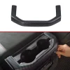 适用于道奇23款霸王龙改装后排水杯框装饰条 内饰亮片专用杯架框