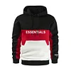 Essentials Unisex Patchwork Hoodie Sweater