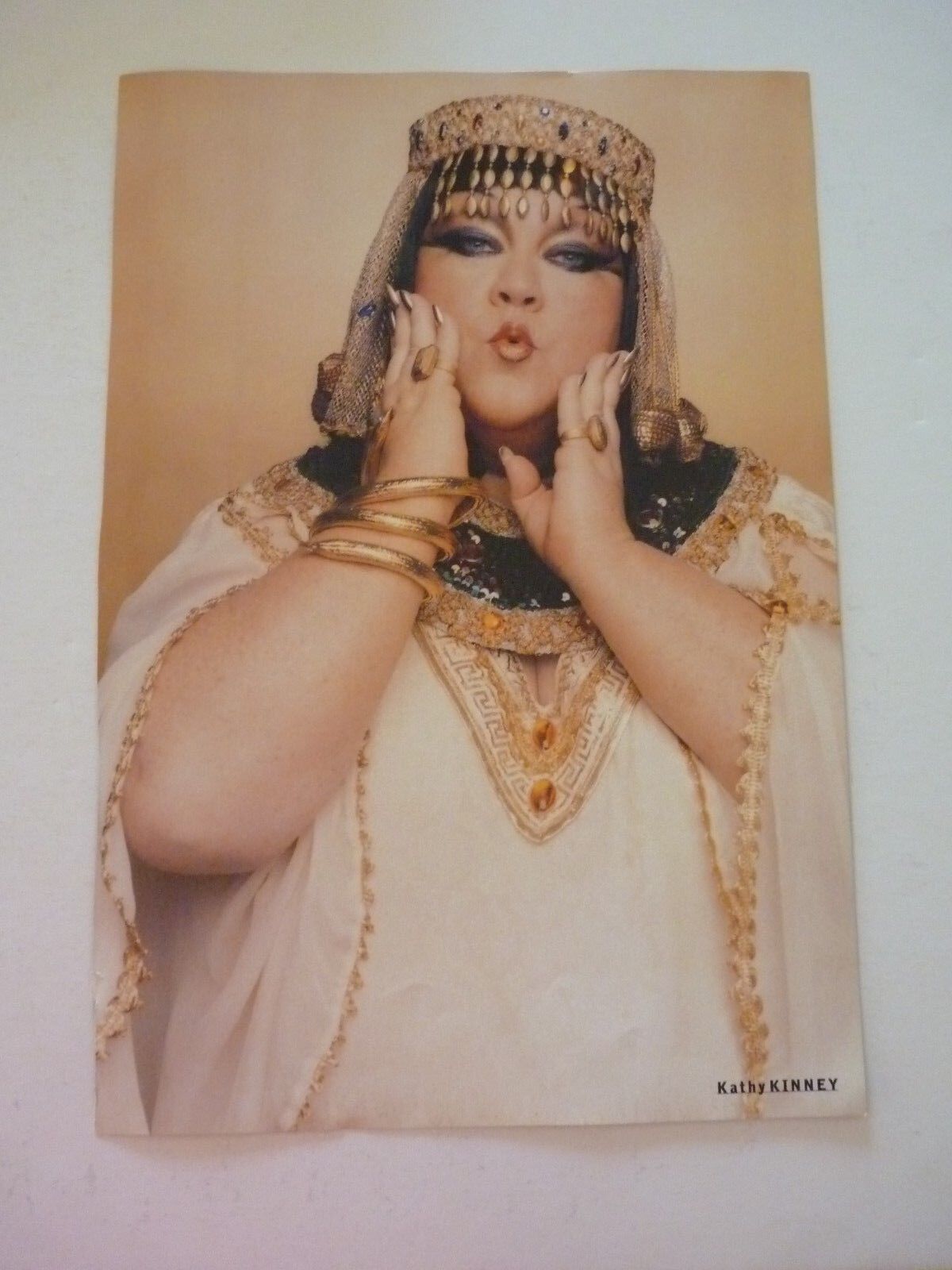 Kathy Kinney Scott Weiland Double Sided Coffee Table Book Photo Poster painting Page 9x13