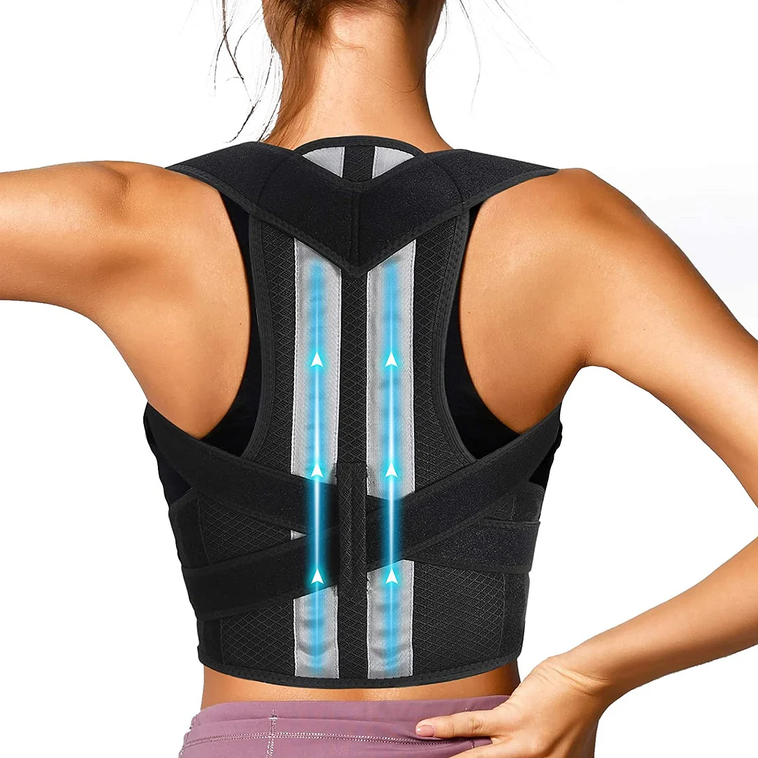Trene Posture Corrector for Teenagers Men and Women, Clavicle Brace for Neck Shoulder Back Providing Pain Relief for Neck, Discreet Under Clothes Comfortable and Effective Neck Pain Relief Size Medium