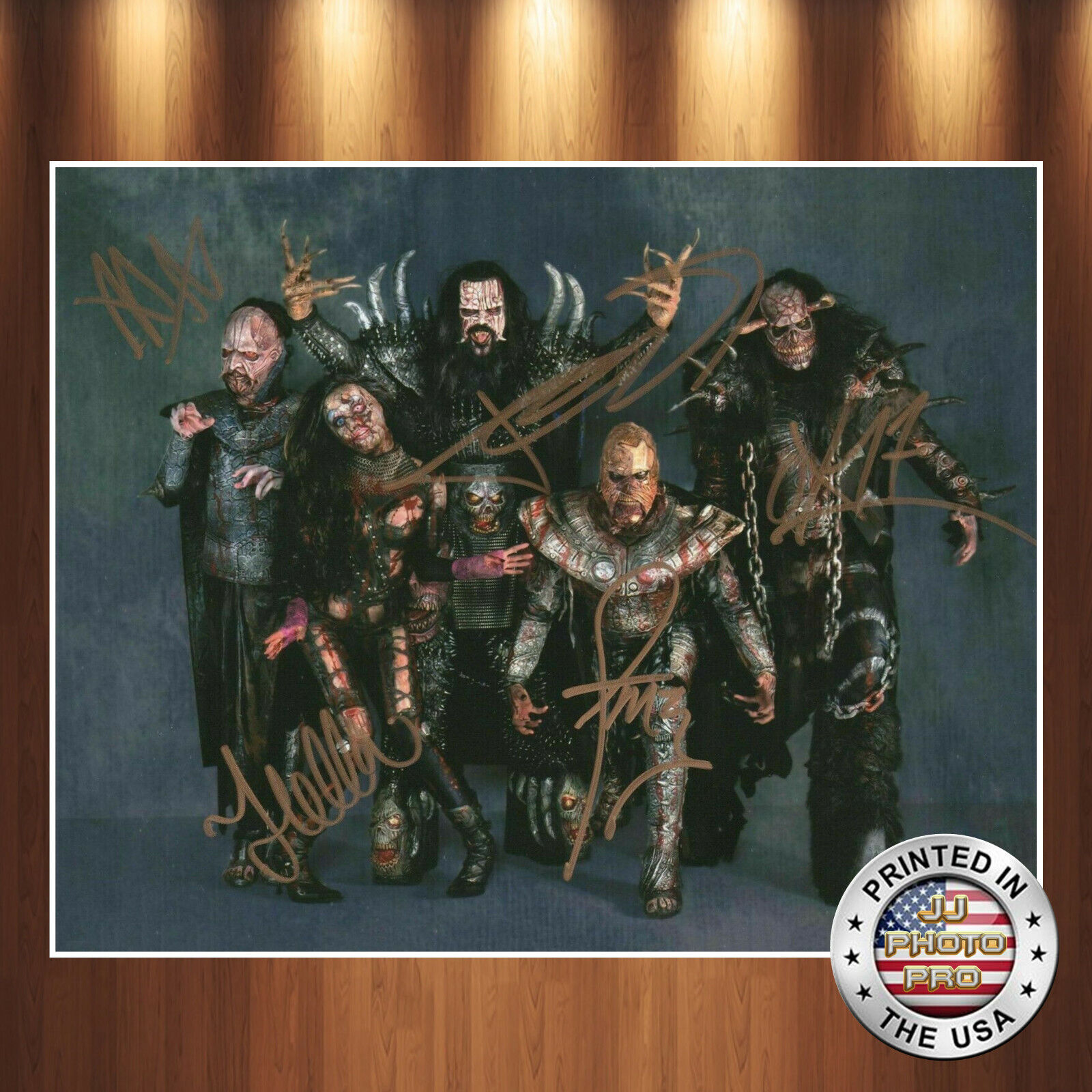 Lordi Band Autographed Signed 8x10 Photo Poster painting REPRINT