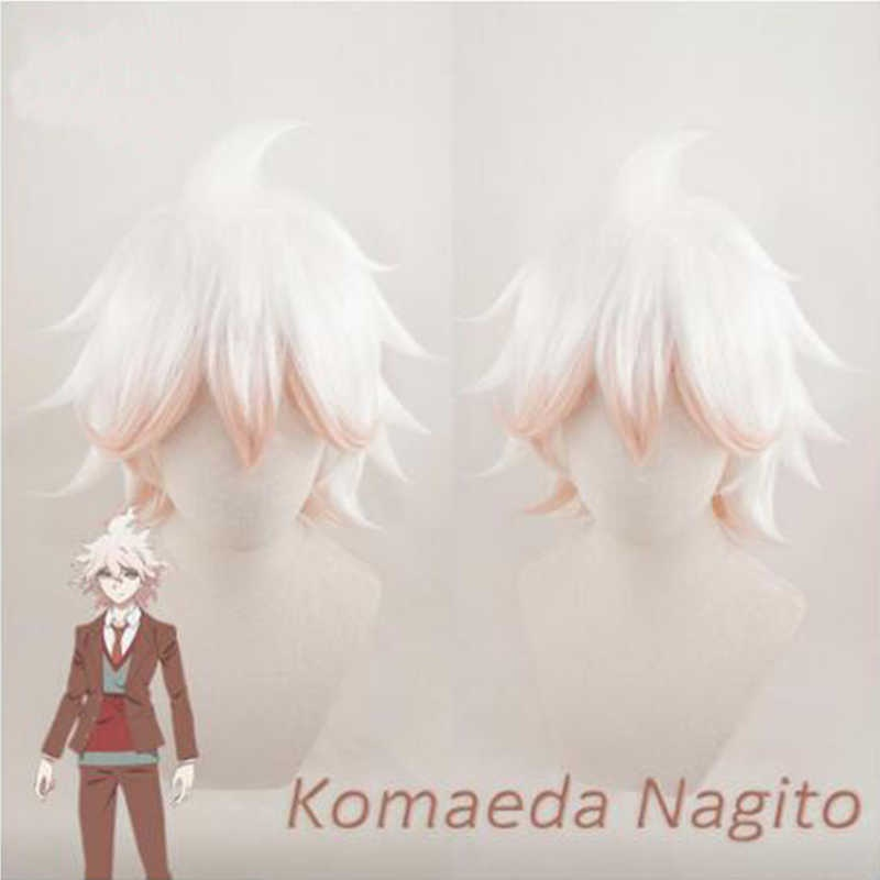 Danganronpa Nagito Komaeda Cosplay Wig