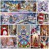 (Multi-Style) Christmas-Full Round Diamond Painting
