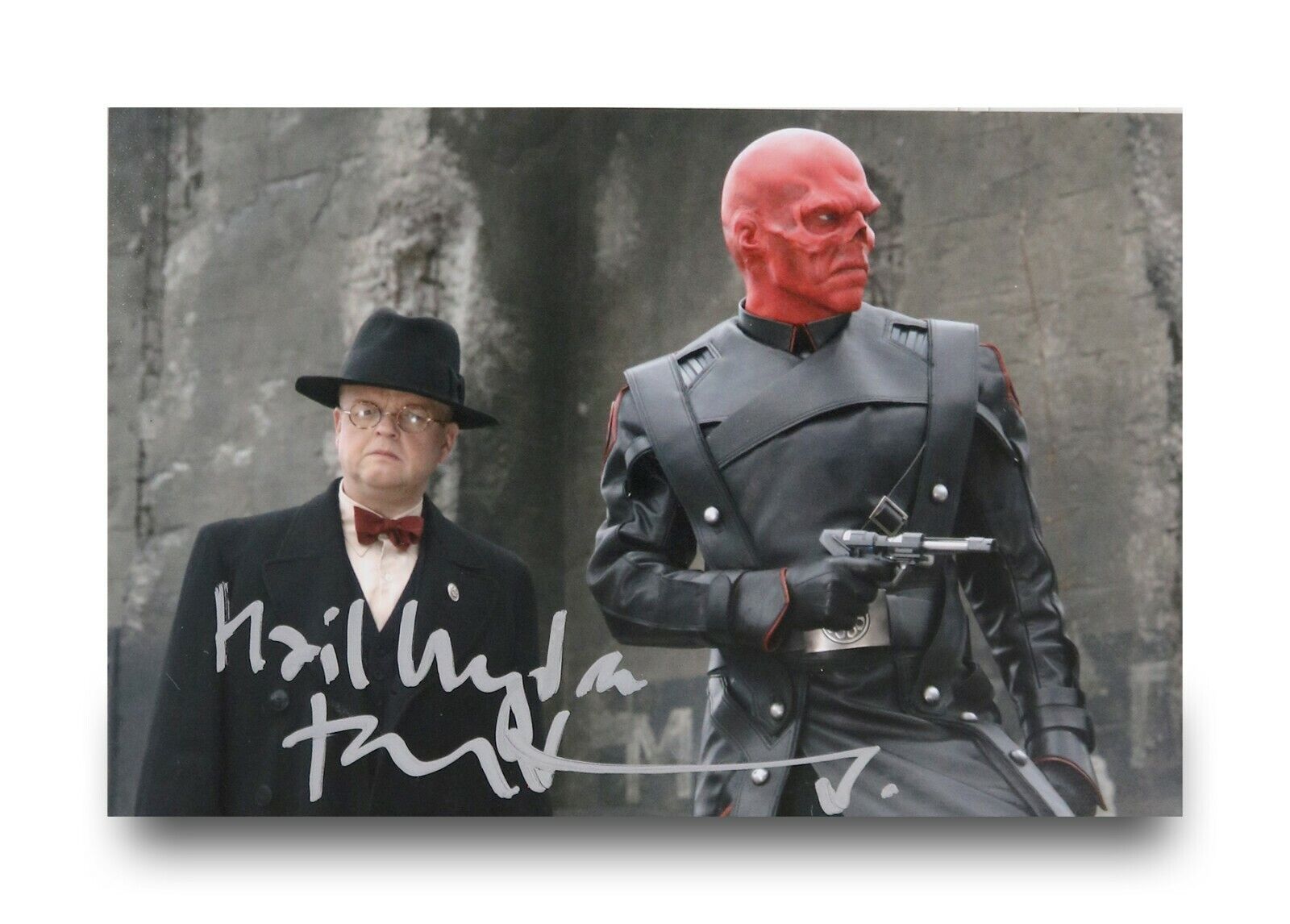 Toby Jones Signed 6x4 Photo Poster painting Dobby Elf Arnim Zola Captain America Autograph + COA