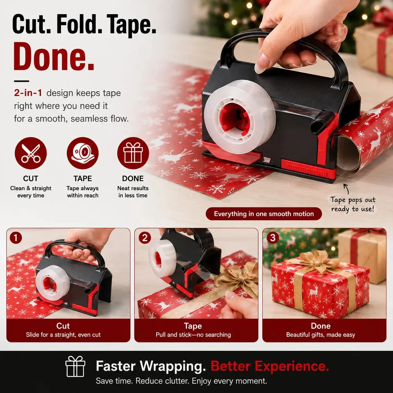Wrapping Cutter feature Wrapping Cutter feature