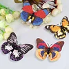 6Pcs Butterfly DIY Diamond Painting Decorative Stickers Set with Light