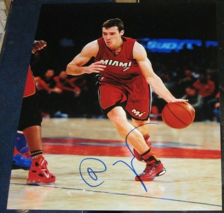 Goran Dragic Miami Heat SIGNED AUTOGRAPHED 8x10 Photo Poster painting COA Basketball Slovenia