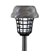 2PCS Solar Powered Lighting Mosquito Repellent Lamp with Ground Stake Waterproof Mosquito Killer for Backyard Patio Garden Lawn Pathway Camping