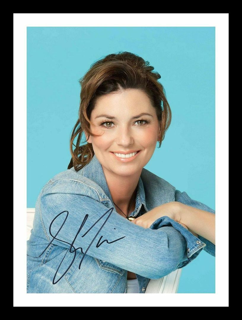 Shania Twain Autograph Signed & Framed Photo Poster painting 2