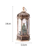 Christmas glowing interior water-filled wind lantern
