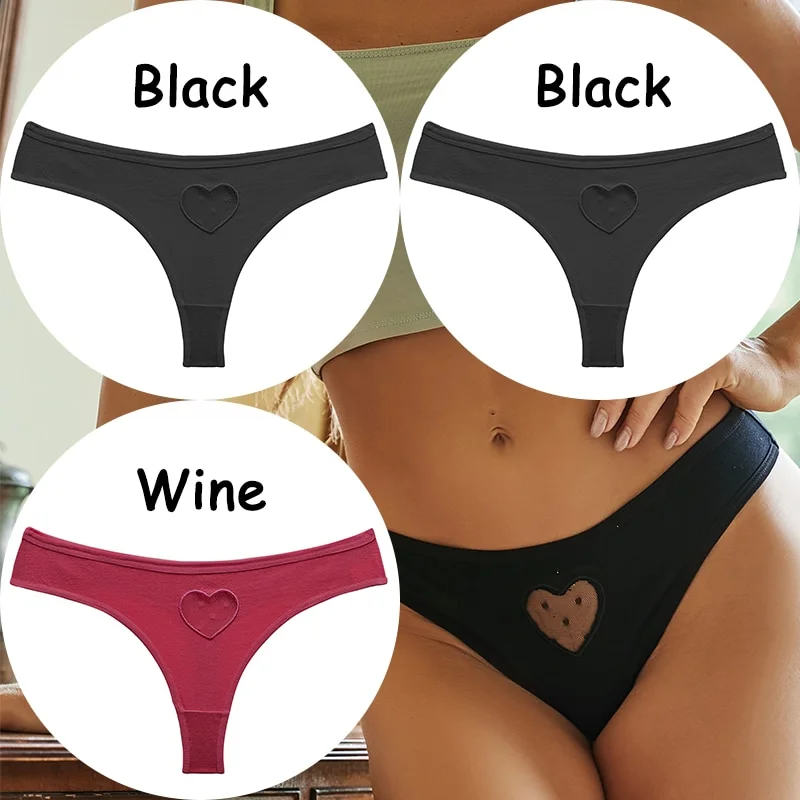 Billionm Lace Panties Cotton Women's Underwear Thong G-String Sexy Lingerie Soft Female Underpants Solid Color Pantys S-XL