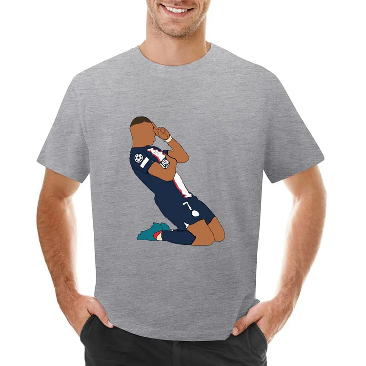 Kylian Mbappe Inspired Men's Soccer Culture Tee