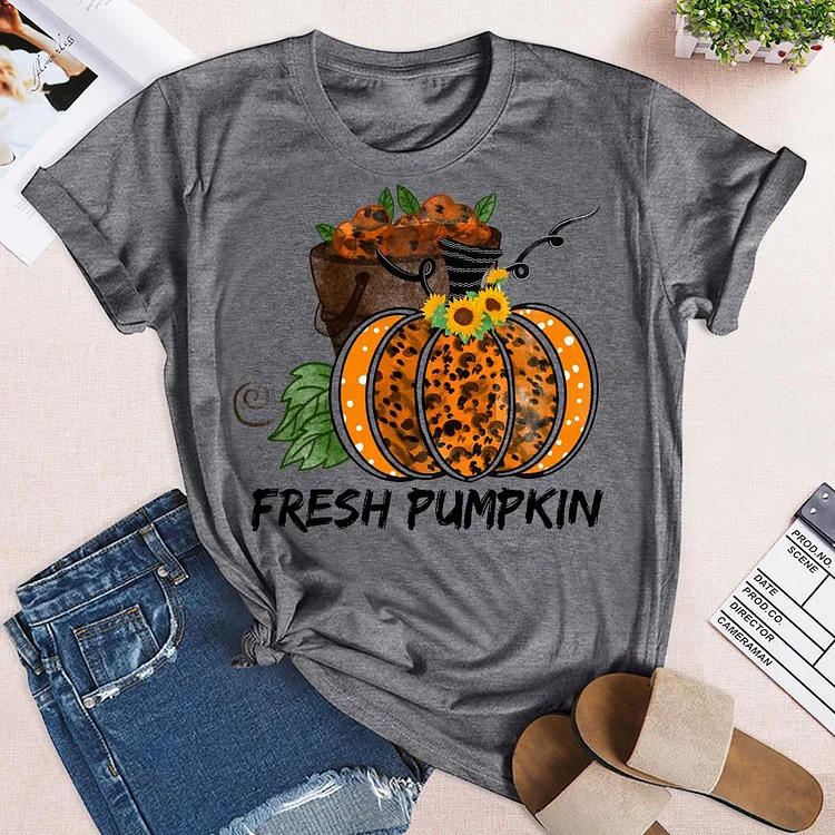 FRESH PUMPKIN T-Shirt-05513-Annaletters