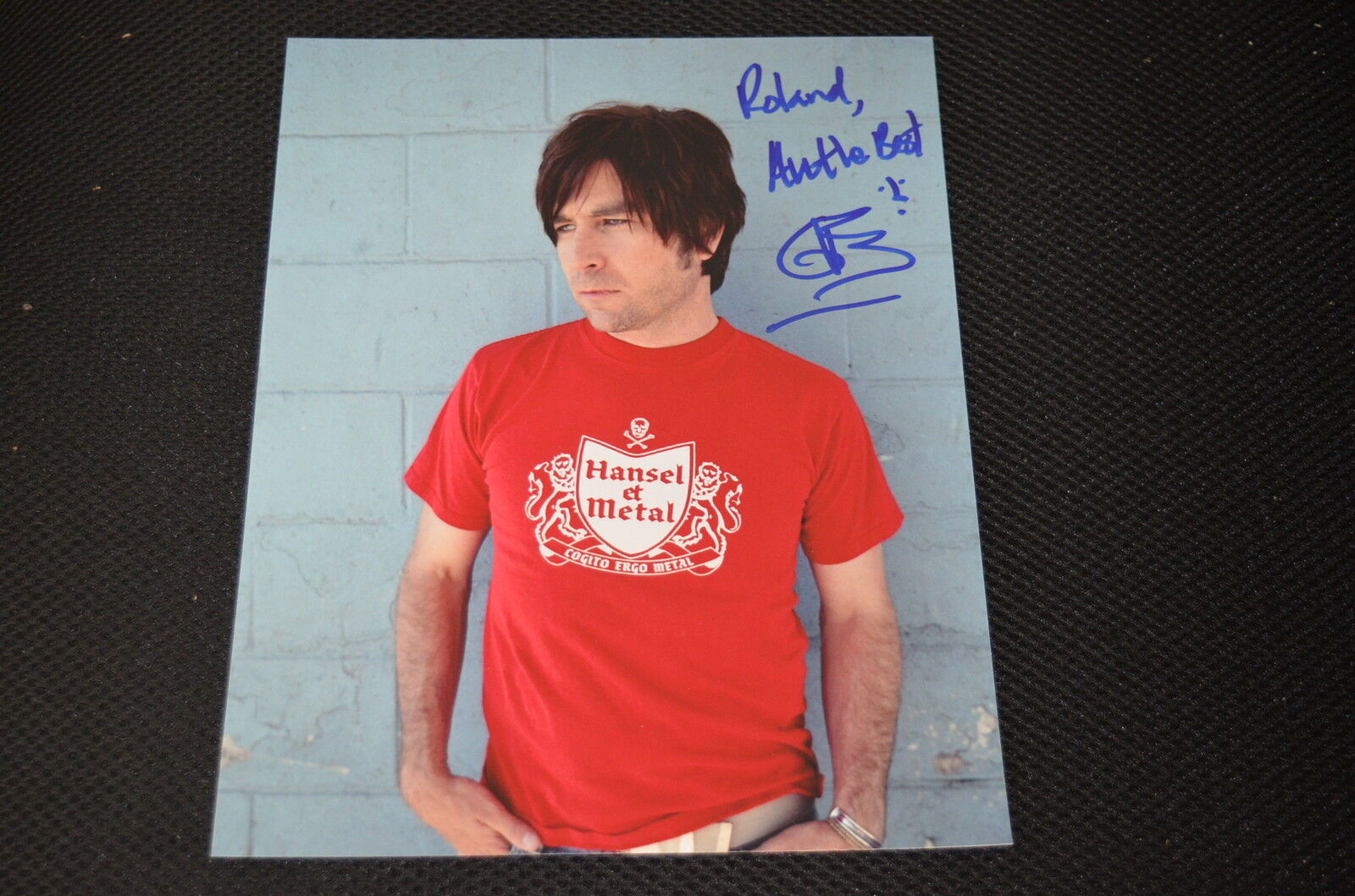 GUS BLACK signed autograph In Person 8x10 (20x25 cm)