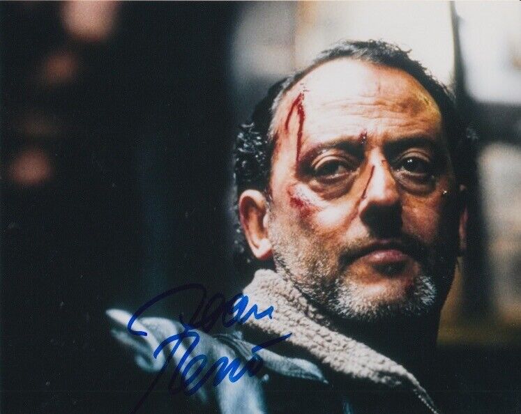 Jean Reno signed 8x10 Photo Poster painting In-person