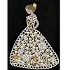 Diamond Painting-DIY Crystal Rhinestone Dress Lady(20*25cm)