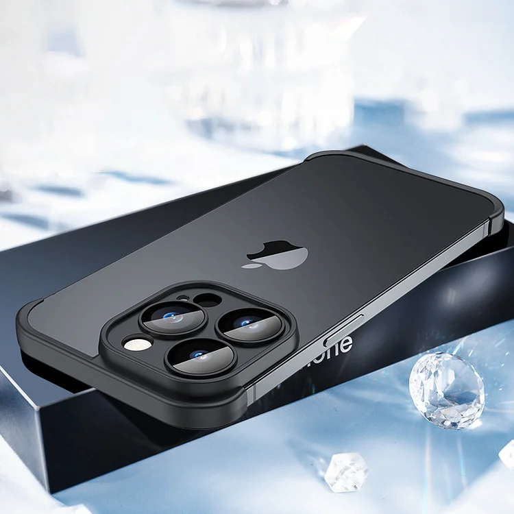 Luxury Shock proof Phone case & Lens Protector For iPhone