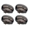 4Pcs Turn Signal Light Lens Cover for Harley Blackline Breakout Cross Bones Dyna