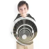 Kid Boy Spiral Series 3D Baseball Hoodie
