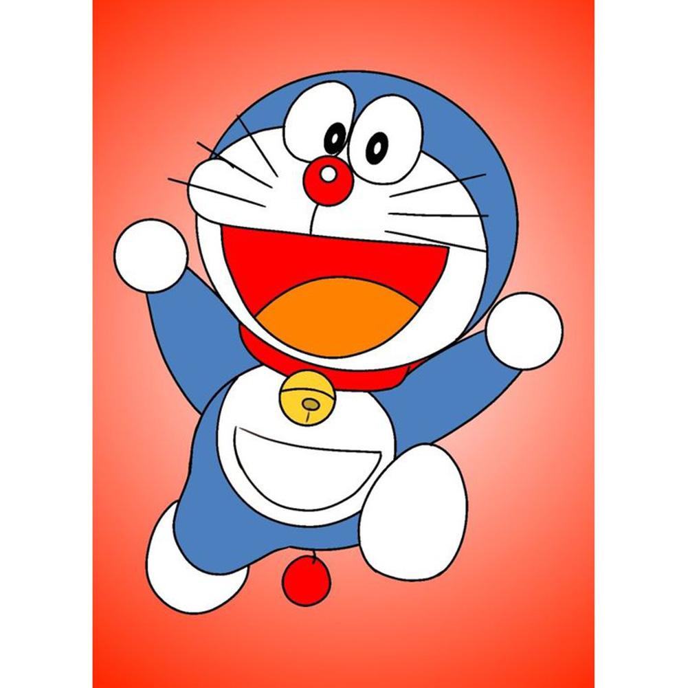  Doraemon  Full Round Diamond Painting 