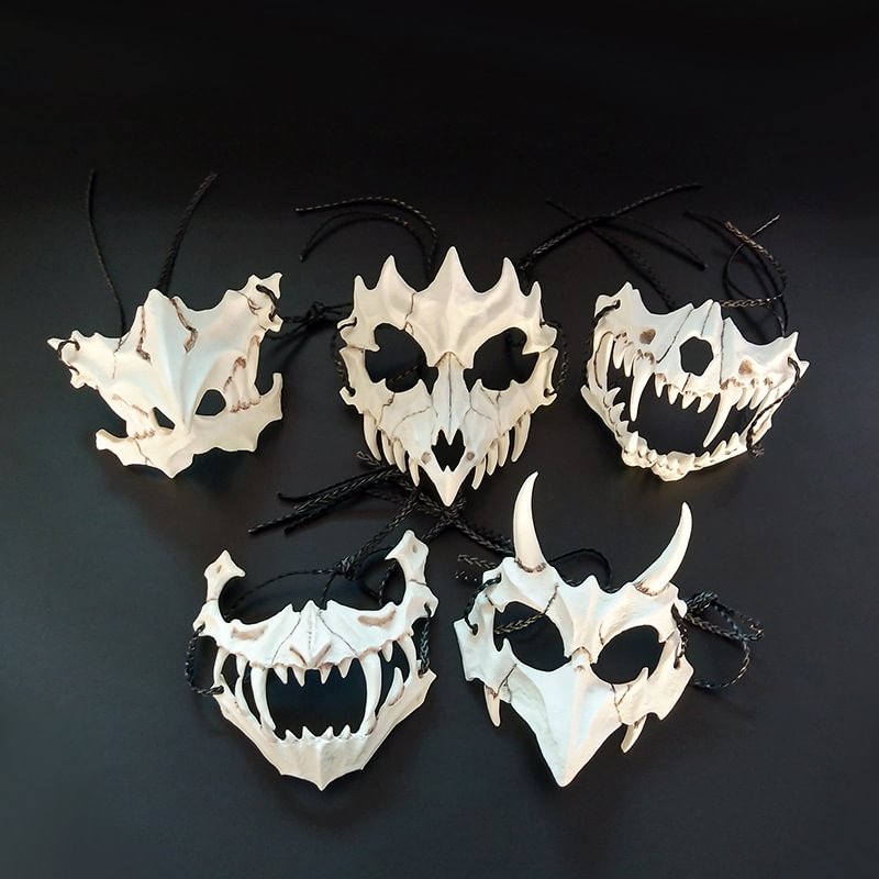Dragon God Tiger Yasha Rave Mask